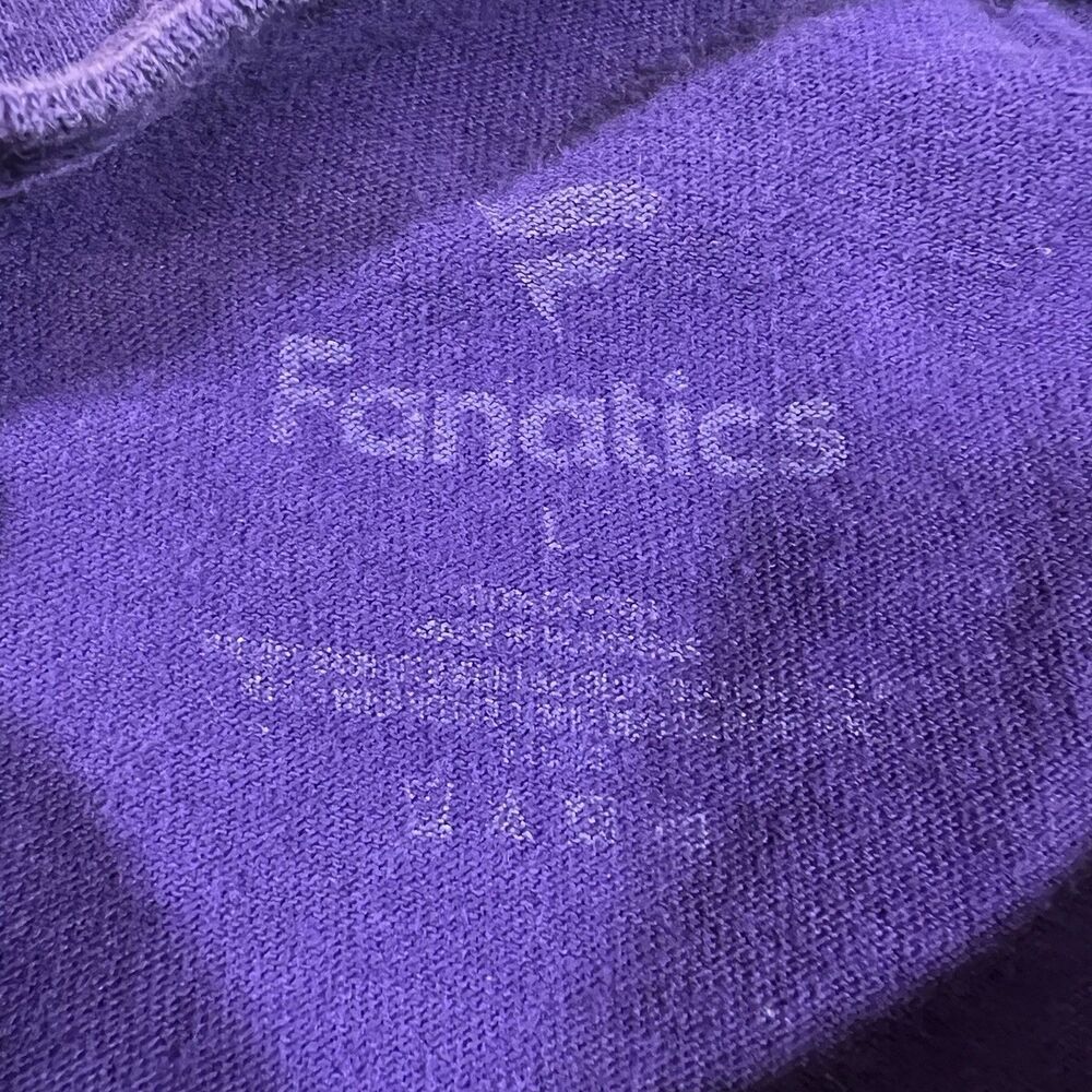 Lot of 2 Northwestern Wildcats Long Sleeve Purple Shirts Fanatics Gildan Large - Picture 16 of 16